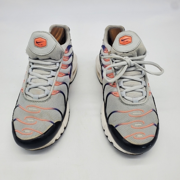 Nike Shoes Youth 7 Women 8.5 Air Max Plus TN GS Platinum Violet Lava 718071 007 - Picture 14 of 14